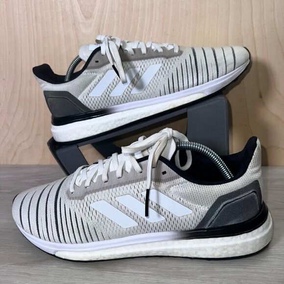 Adidas Solar Drive Running Shoes White/Black AC8141 Women's 9 - Picture 1 of 11